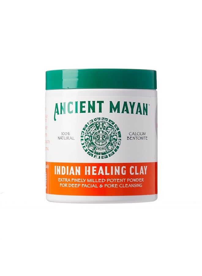 Red by Kiss Kiss Ancient Mayan Indian Healing Clay, 100% Natural, For Deep Facial and Pore Cleansing, Deep Hair Conditioning (16 oz.) - Image 1