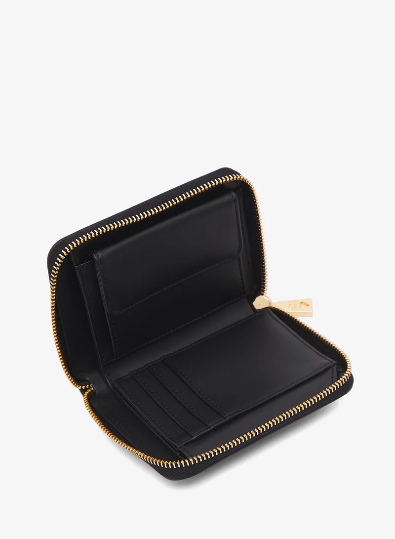 Love Moschino Logo bi fold wallet