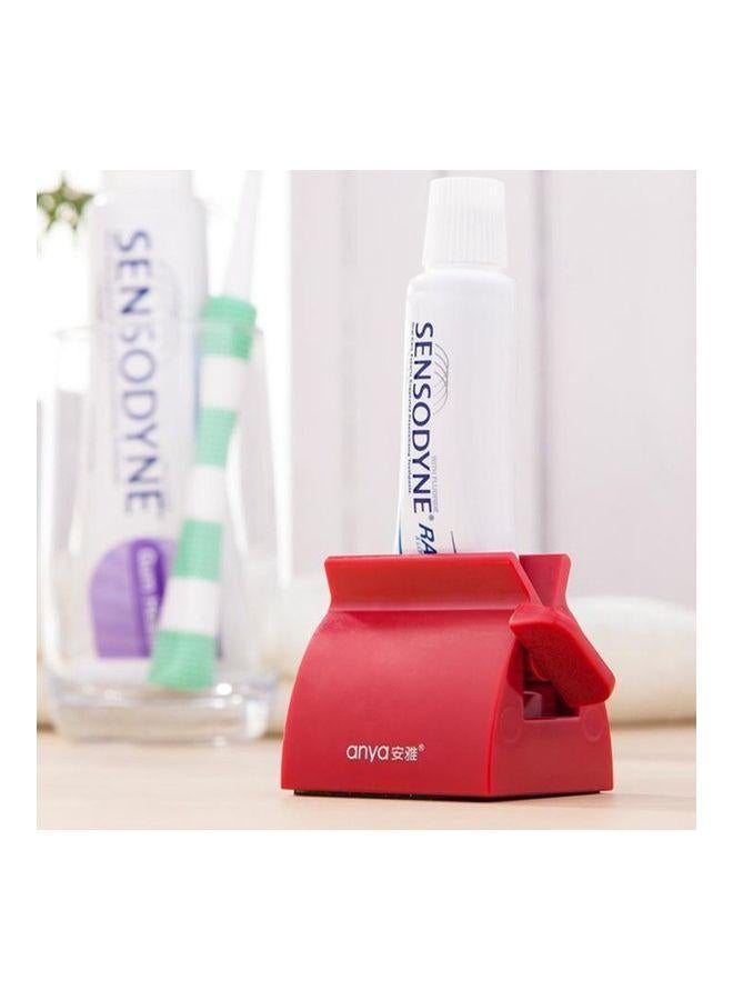 Portable Toothpaste Extruder Red 6.5 x 4 5cm - Image 1