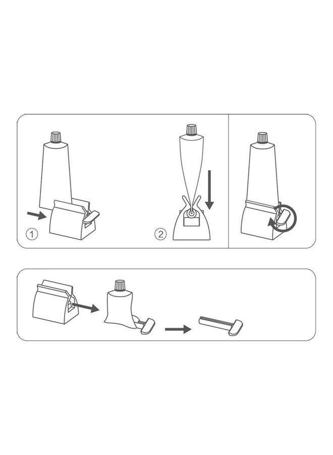 Portable Toothpaste Extruder Red 6.5 x 4 5cm - Image 4