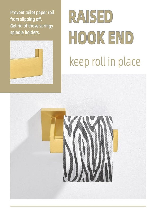 Angle Simple حامل ورق المرحاض، زاوية بسيطة من الفولاذ المقاوم للصدأ SUS304، حامل مناديل الحمام، حامل لفافة ورق المرحاض بزاوية مفتوحة، مثبت على الحائط، ذهب مصقول - Image 5