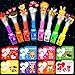 Garma Valentines Gift Cards for Kids with LED Light Up Finger Lights Party Favors 24Pcs Glow in The Dark Toys Goodie Bag Fillers Exchange Stuffers Treats Party Favors Classroom Gifts - Image 2