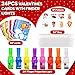 Garma Valentines Gift Cards for Kids with LED Light Up Finger Lights Party Favors 24Pcs Glow in The Dark Toys Goodie Bag Fillers Exchange Stuffers Treats Party Favors Classroom Gifts - Image 4