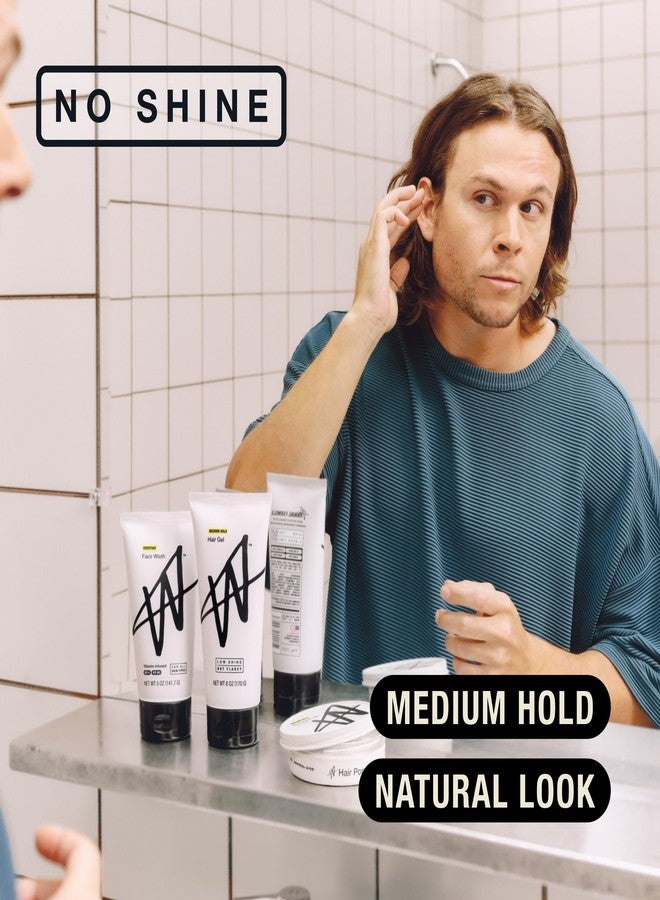 W By Jake Paul Pomade for Men, No Shine, Mens Hair Clay, Medium Hold, 2.6 oz - Image 2