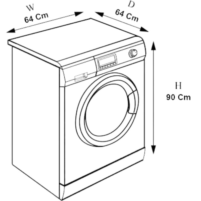 Nitasha Front load Waterproof Washing machine cover Compatible for IFB 8kg Fully-Automatic Senator WXS Grey Color - Image 5
