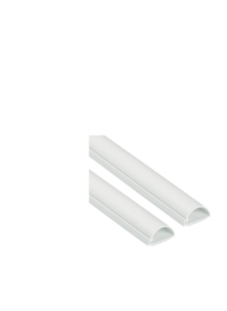 KNP KNP Electrical PVC Floor Trunking 10mm x 35mm is a compact and efficient solution for managing and protecting electrical cables.  - Image 2