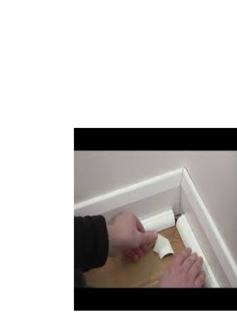KNP KNP Electrical PVC Floor Trunking 10mm x 35mm is a compact and efficient solution for managing and protecting electrical cables.  - Image 4