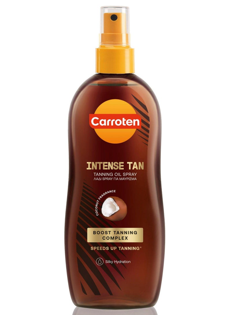 Carroten Intense Tanning Oil Spray With Coconut Fragrance 200 ML - Image 1