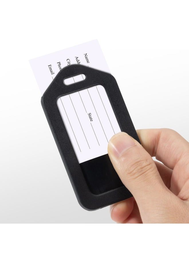 Sodsay 18 Pack Luggage Tag Bright Luggage Tags for Suitcases Bag Tags Name Tags for Kids Travel Accessories Must Haves (18 Pack Mixed Colors) - Image 4