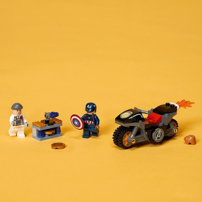 LEGO Marvel Captain America and Hydra Face-Off 76189 Building Kit (49 Pieces) - Image 5