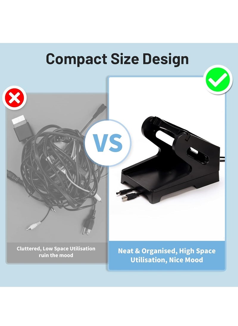 phomemo Label Holder, For Rolls and Fanfold Shipping Package Labels, Work with Desktop Label Printers, Compatible with Barcode Express Label Printing Postage Mailing Labeling (Black)  - Image 4