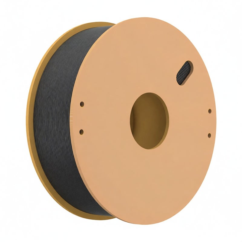 1.75mm Black PLA Filament: 10x Faster Printing - Precise Print Stronger Toughness for 3D Printers - Image 1