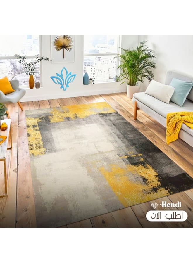 هندي منداله سجادة مطبوعة من القطن الشنيل – تصميمات كلاسيكية، حديثة، وفينتاج – قاعدة قماشية ناعمة، متوفرة بأحجام - Image 2