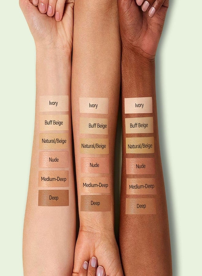 Ihrlpxkc Foundation for Older Women - Air Cushion CC Cream Foundation Makeup, BB Cream Concealer Full Coverage Moisturizing Concealer Brighten Long-lasting (Natural) - Image 5