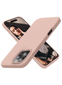 iPhone 16 Pro Protective Slim Fit Case Liquid Silicone Cover with Full Body Protection Anti-Scratch Shockproof Case