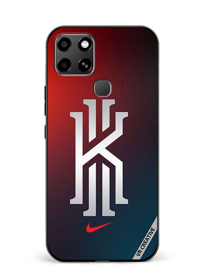 VR CREATIVE Protective Case Cover For Infinix Smart 6 Kyrie Irving Logo Design Multicolour - Image 1