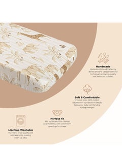 Crane BABY Crane Baby - Kendi Quilted Change Pad Cover  - Image 2