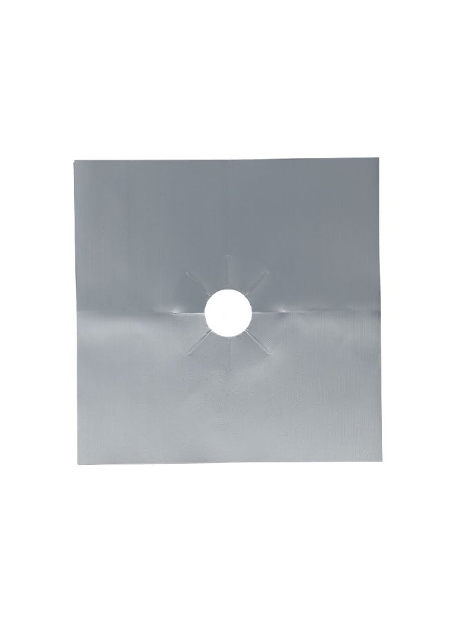 NOSTIK 4-Piece Square Nylon Protective Liner Set for Gas Cookers Grey 27 x 27 cm 1-CCC-153/TBC - Image 2