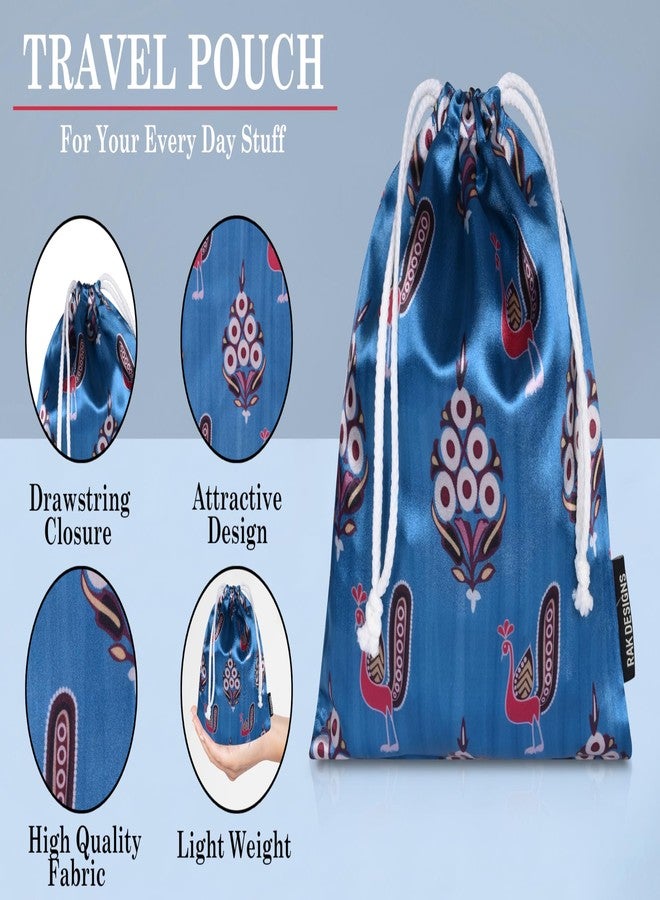RAK DESIGNS Printed Potli Clutch (Multi-Color) - Image 4