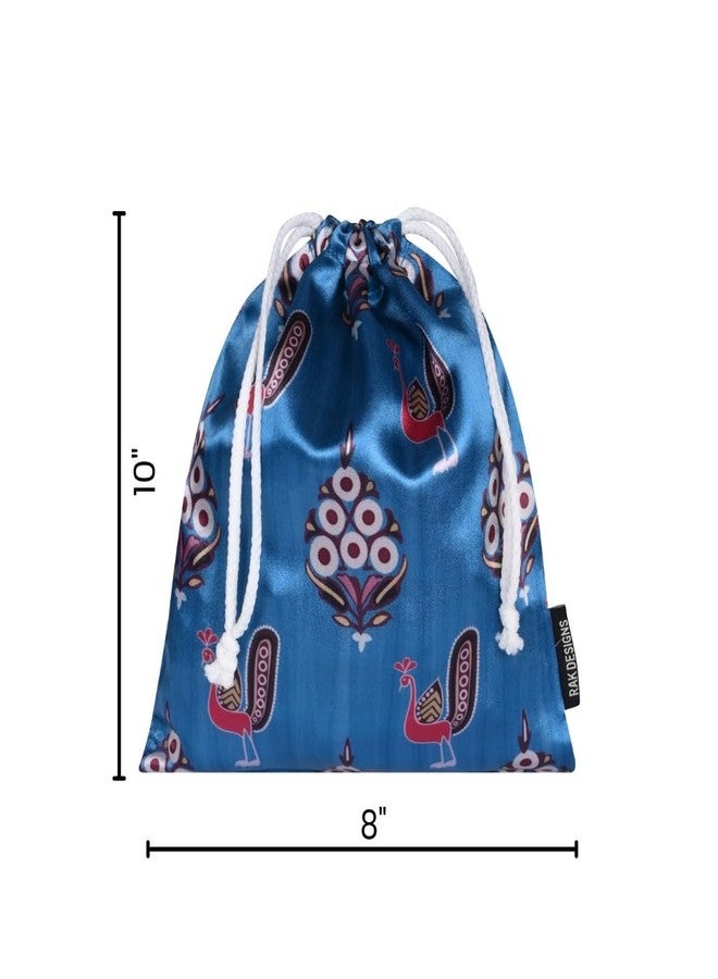 RAK DESIGNS Printed Potli Clutch (Multi-Color) - Image 3