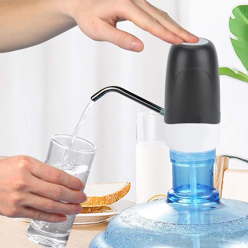 QLECT Magic Automatic Electric Water Dispenser Pump for 20 Litre Bottle Portable Water Pump Dispenser for Home, Office, and Outdoors | 1200 mAh C-Type Fast Charging Battery(Multicolour) - Image 2