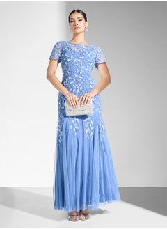 Adrianna Papell Embellished Tiered Dress  - Image 4