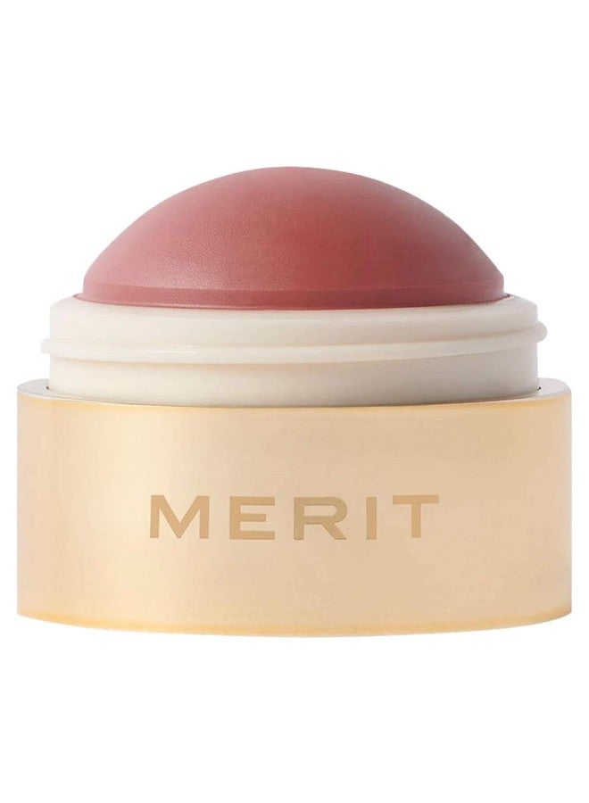 MERIT Flush Balm Cream Blush - Archival Cool Mauve | Hydrating Radiant Cheek & Lip Tint Stick with Vitamin E | Lightweight, Buildable, Vegan & Cruelty-Free Blush - Image 1
