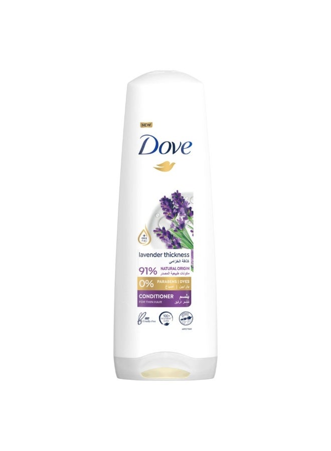 Dove Lavender Thickness Conditioner 350ml - Image 1