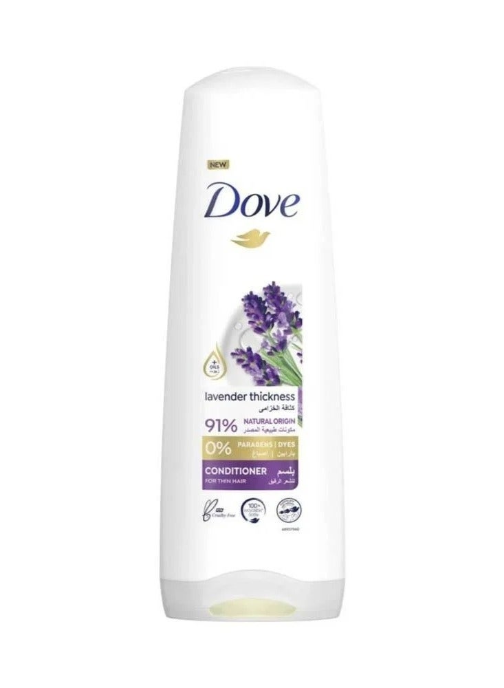 Dove Lavender Thickness Conditioner 350ml - Image 2