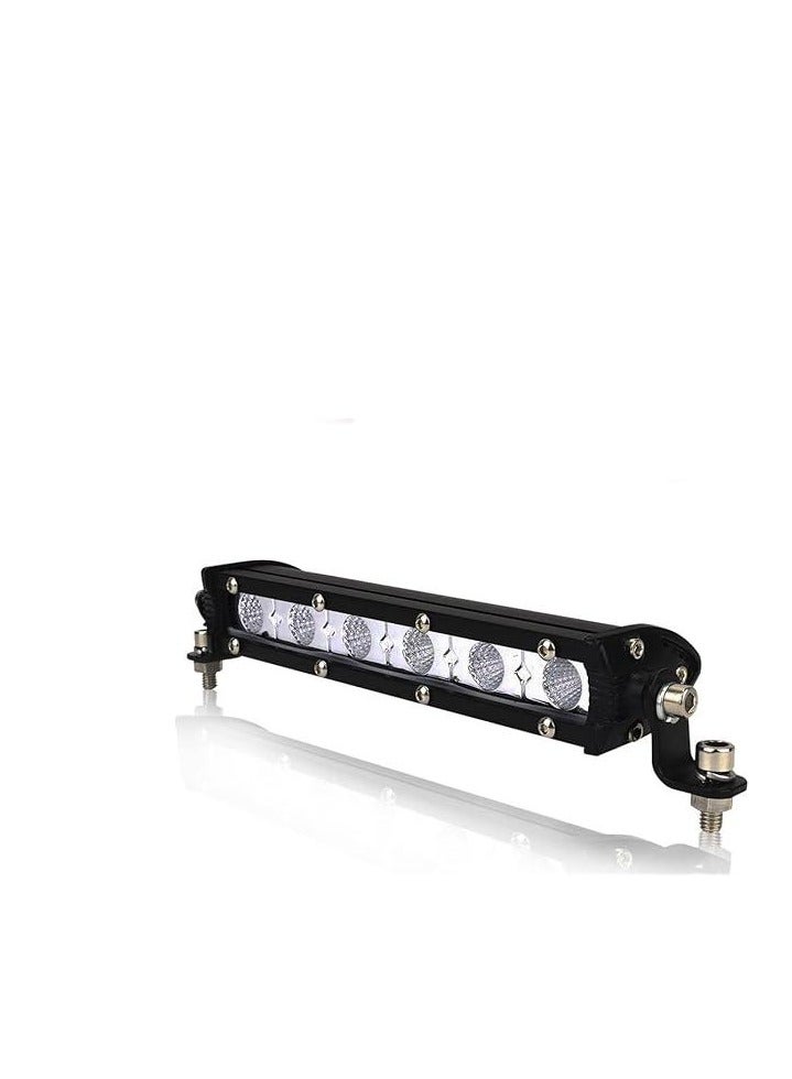 1 × مصباح مستطيل LED LH-28 6 18 وات ضوء قوي للغاية 12/24 فولت للسيارة والدراجات النارية والسكوتر - Image 1