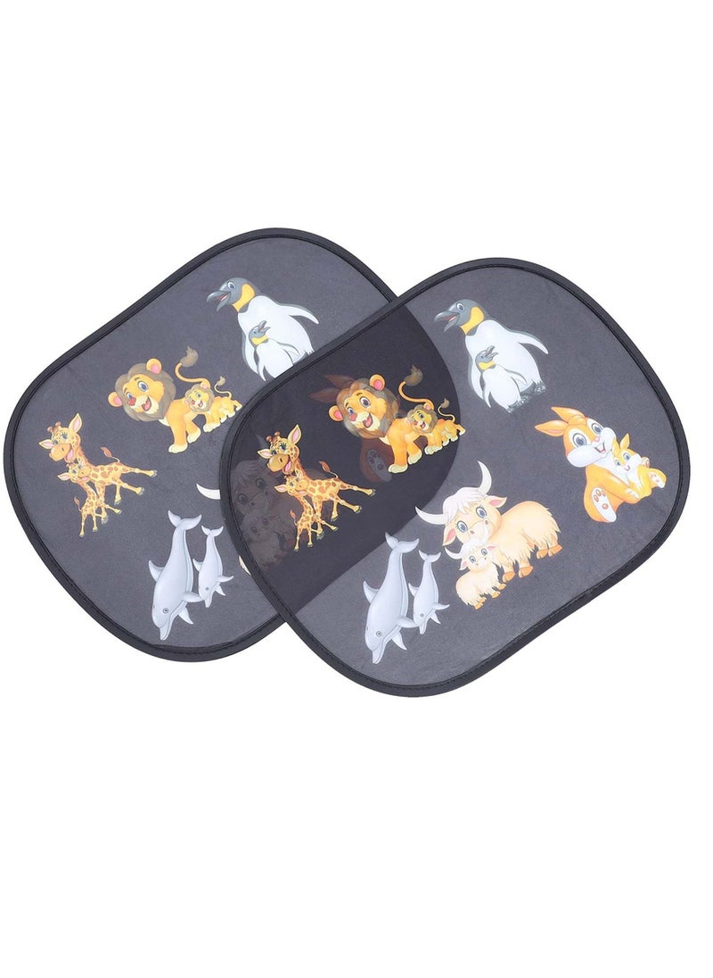 Y&D - Car Window Shade, Foldable Front Sunshade, Sun Block Glare and UV Rays, Lighting Glare, Protection for Baby Kids Side Windows Rear Windshield Only - Image 1