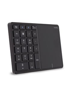 Generic 2.4G Wireless Numeric Keypad with Touchpad, 22 Keys Portable Bluetooth Number Pad, Financial Accounting USB C Rechargeable Number KeyboardBlack  - Image 1