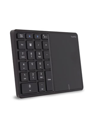 2.4G Wireless Numeric Keypad with Touchpad, 22 Keys Portable Bluetooth Number Pad, Financial Accounting USB C Rechargeable Number KeyboardBlack - pzsku/ZEE8FC0ECA2612154A4A5Z/45/_/1730270420/10b2ae36-b8f3-4820-b780-5f6af5c7cdf7