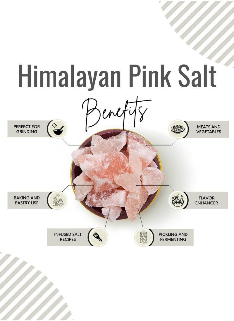 Awafi Mill AWAFI MILL Himalayan Pink Salt Whole | Premium Natural Rock Salt  - Image 3