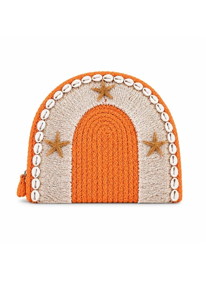 LIFESTYLISH Handbags Summer with a semi-circular design ZK-2 - Orange - Image 3