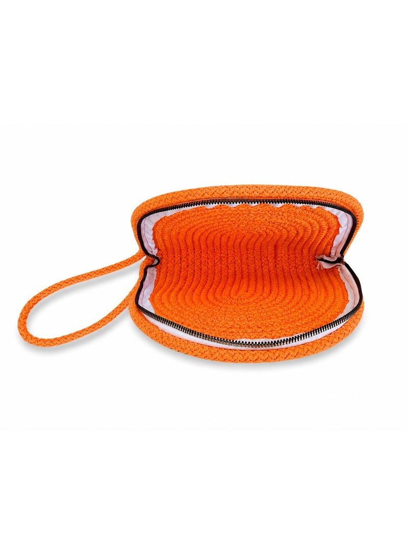 LIFESTYLISH Handbags Summer with a semi-circular design ZK-2 - Orange - Image 4