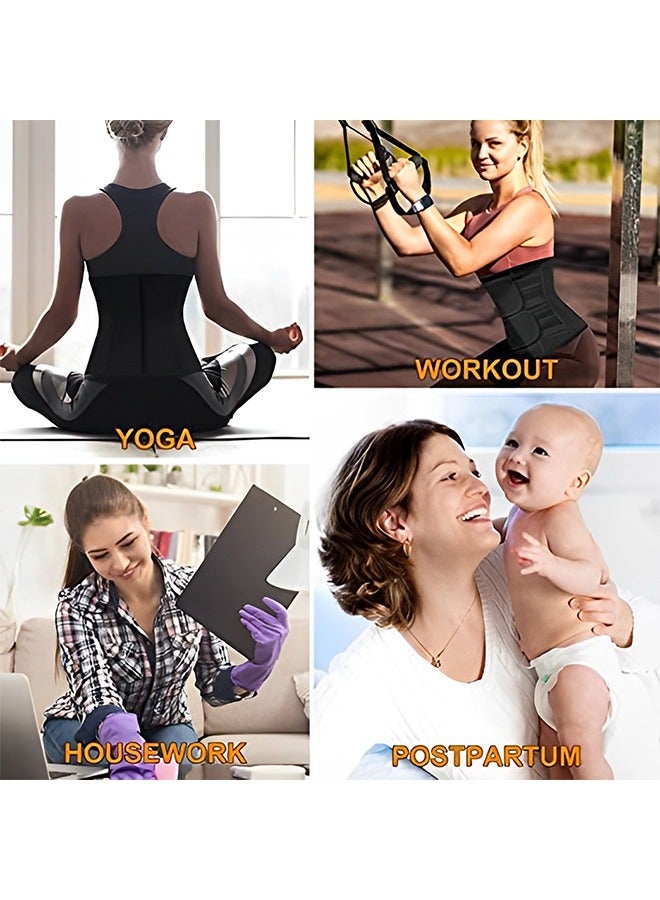 كابتن تيك حزام تدريب الخصر ، حزام الخصر القابل للتعديل للجنسين ، حزام الخصر النحيف المرن ، حزام رياضي كبير الحجم - Image 2