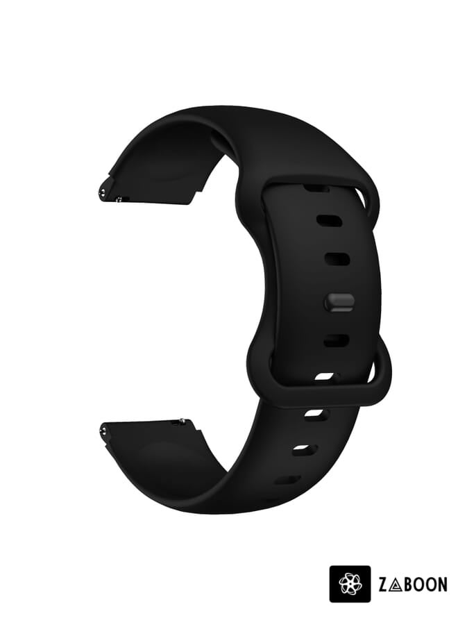 Zaboon Xiaomi Haylou Smart Watch LS01 19mm Butterfly Buckle Silicone Watch Band - Image 2