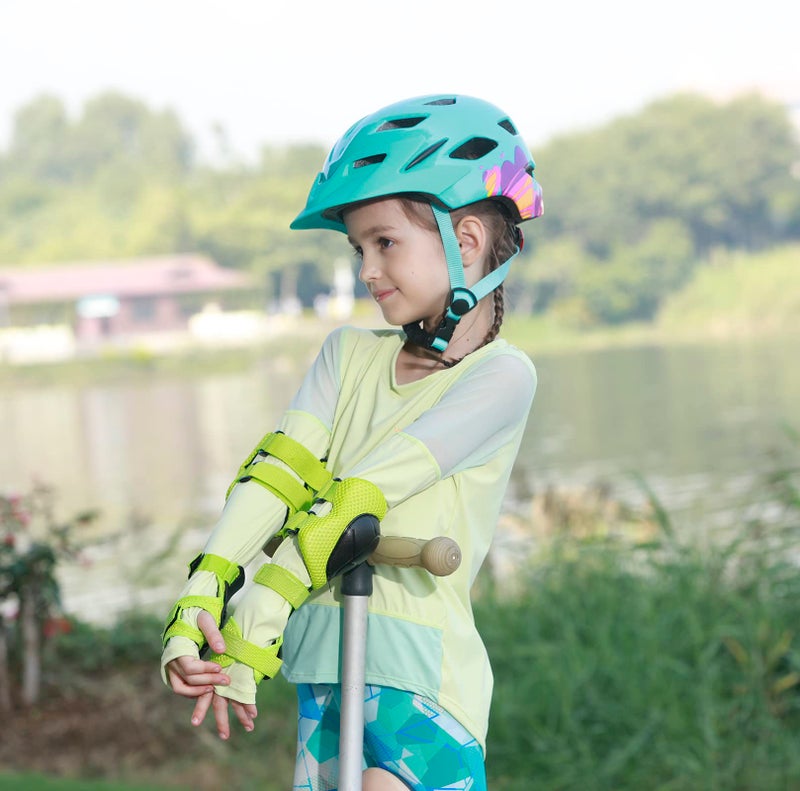 Bilaki Kids Bike Helmet, Adjustable Youth Boys Girls Helmets for Ages 3-5-8-14 Years (50-57cm), Child Helmet with Visor and LED Light, Lightweight Multi-Sport Bicycle Scooter Skate Cycling Helmets - Image 2