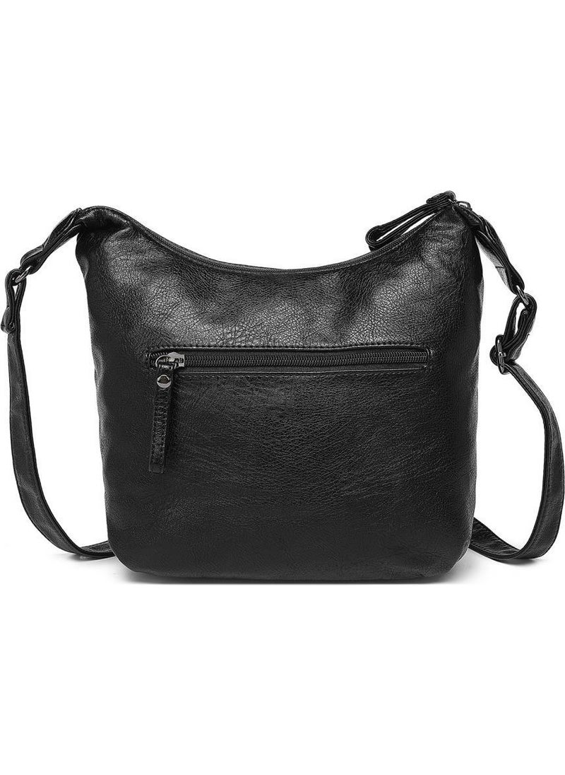 21K Barcelona - Washed Leather Shoulder Messenger Bag for Women 1894 - Image 1