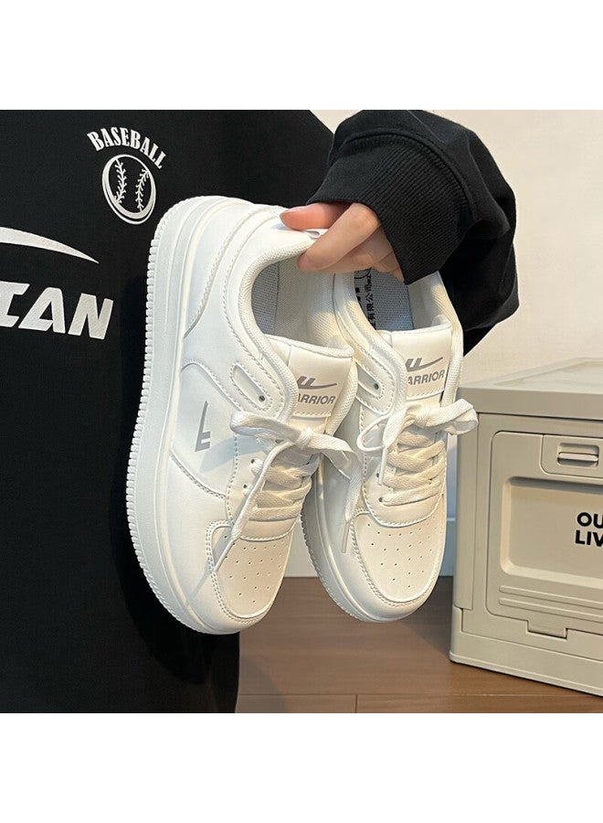 Pull Back Warrior Women's Classic Sneakers Spring New Casual Sports Shoes White Wxp2616 Size 36 - Image 1