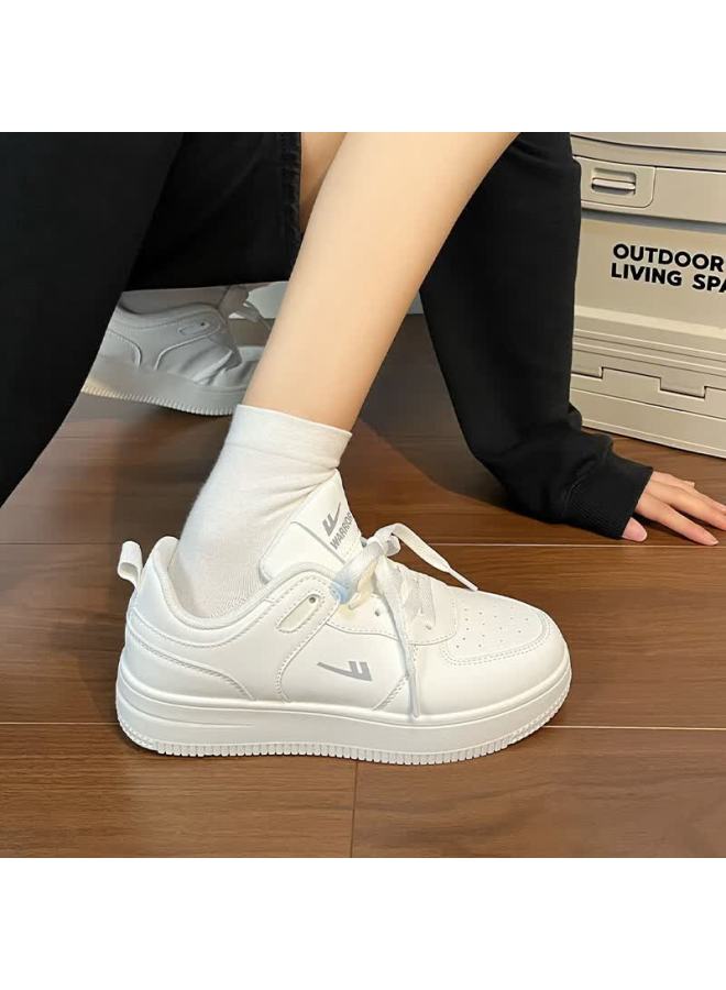 Pull Back Warrior Women's Classic Sneakers Spring New Casual Sports Shoes White Wxp2616 Size 36 - Image 5