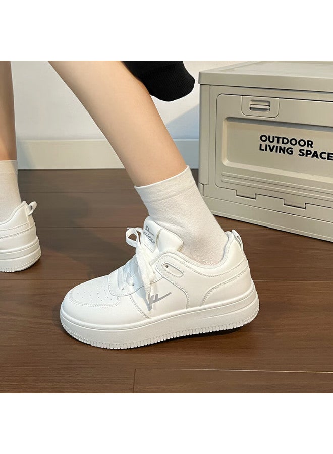 Pull Back Warrior Women's Classic Sneakers Spring New Casual Sports Shoes White Wxp2616 Size 36 - Image 4