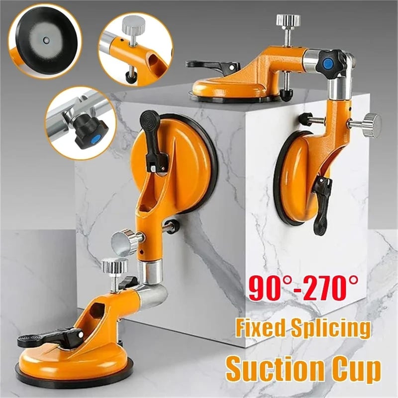 90 Degree Angle Adjustable Suction Cup Fixer For Glass Tile Slate Installation Regular Style - Image 3