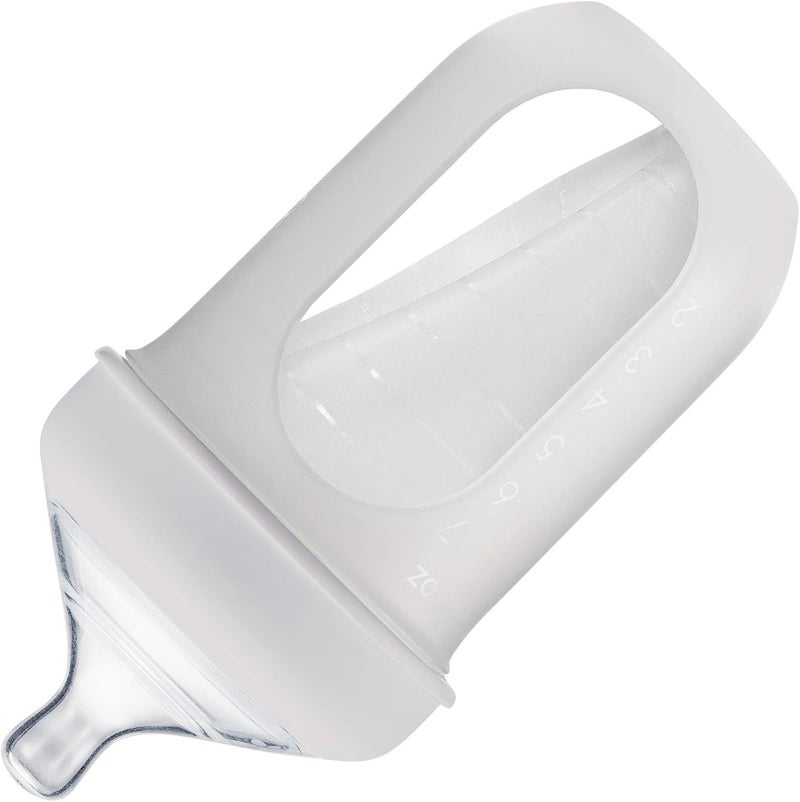 Boon Nursh Reusable Silicone Baby Bottle - 8 Oz - Image 3