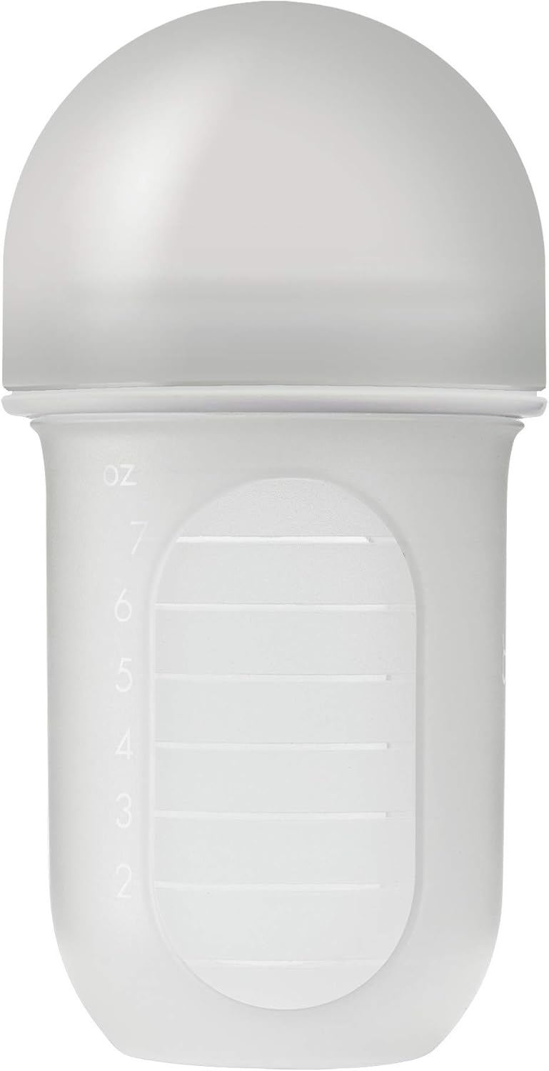 Boon Nursh Reusable Silicone Baby Bottle - 8 Oz - Image 2