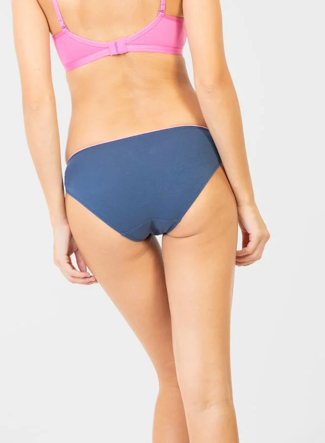 Envie Pack of 3 - Cotton Floral Print Bikini by Styli