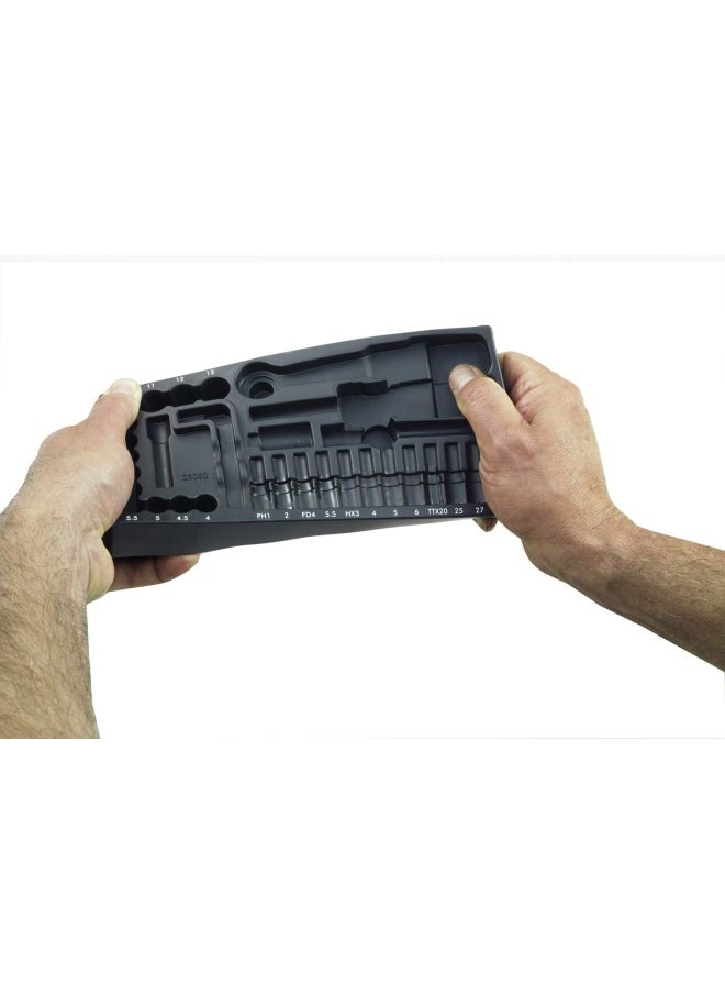 PROXXON - Hex 23100 Hexagonal Socket Spanner Set 1 4-Inch And 1/2-Inch 18-Piece - Image 1