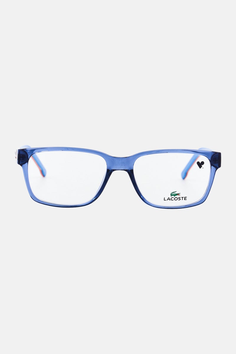 LACOSTE Men L2692 Square Eyeglasses, Blue - Image 1