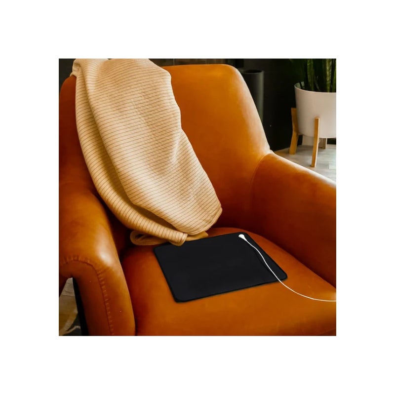 Grounding Mat 23.6X15.7 Inch: Connect To Earth's Energy For Physical Well-Being - Neutralize Excess Electrons, Reduce Electrical Interference Therapeutic Mat For Sleep Health, Stress Reduction & Relax - Image 4